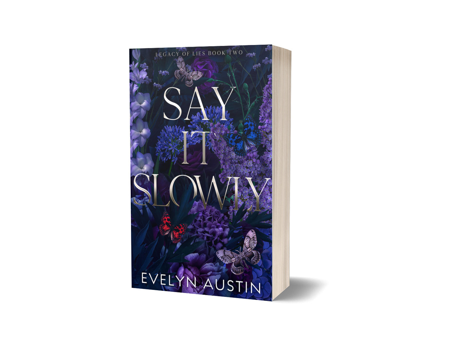 Signed Say It Slowly Paperback image 0